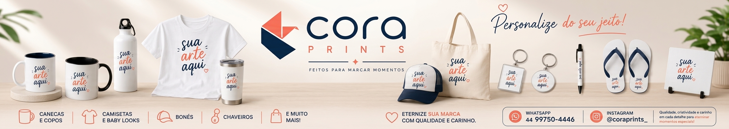 Cora Prints Itens Personalizados